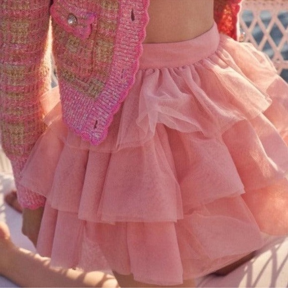 Loveshackfancy Tulle Ruffle Skirt - Picture 4 of 5